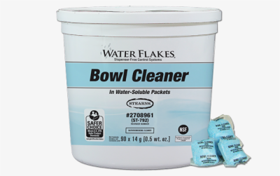 2708961 2x90x.5oz Waterflakes Bowl Clnr